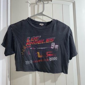 Garage Graphic Cropped Tee